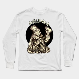 Ibn Sīnā or Avicenna physician, his theory of duality the separate body and mind Long Sleeve T-Shirt